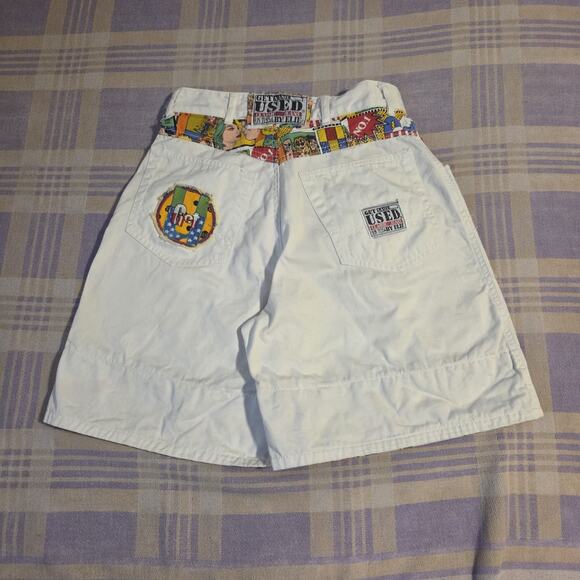 VINTAGE Get Used by Elie Jeans Shorts Size 26 Baggy Hip Hop 90s Y2K Loud Rare